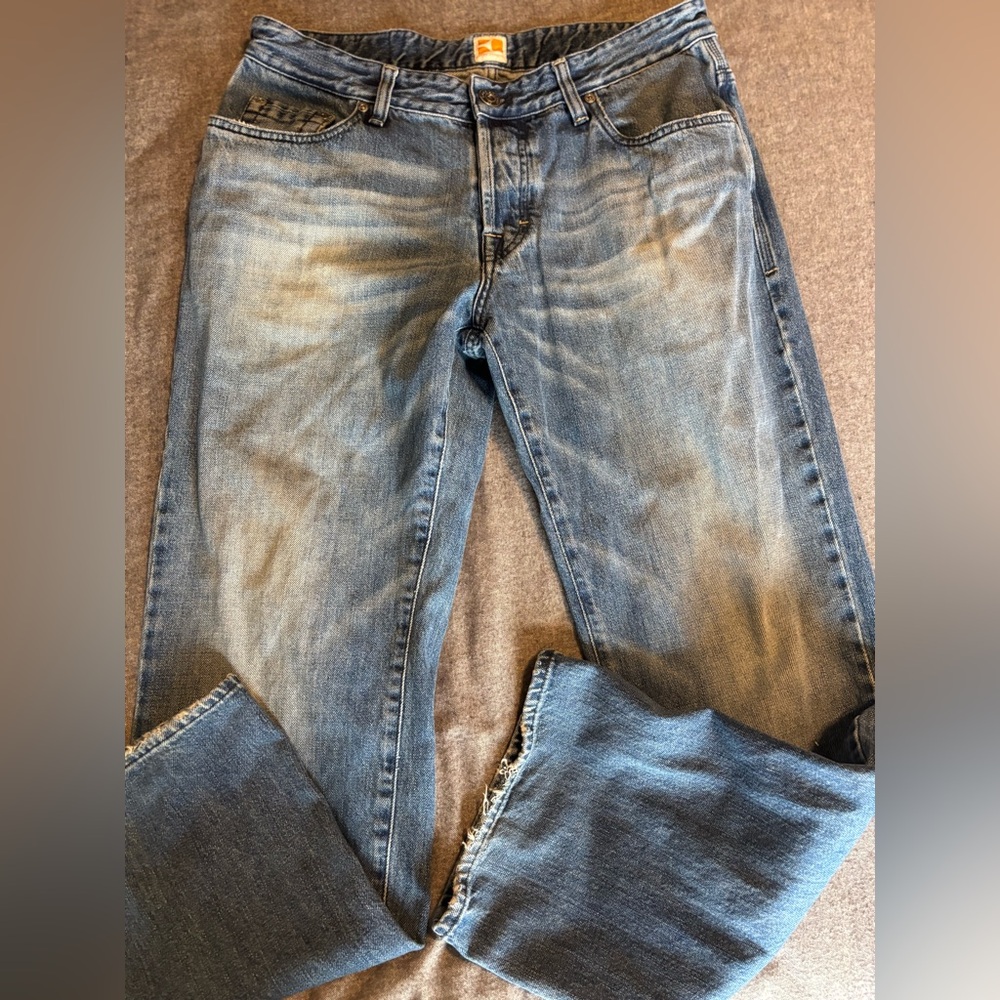 Hugo boss- boss orange men’s blue‎ jeans. Regular fit 33/30